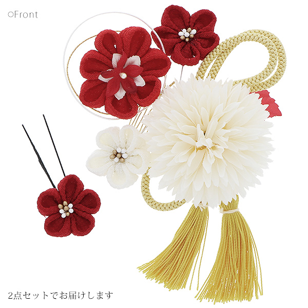 つまみ細工髪飾り お花髪飾り 髪飾りセット