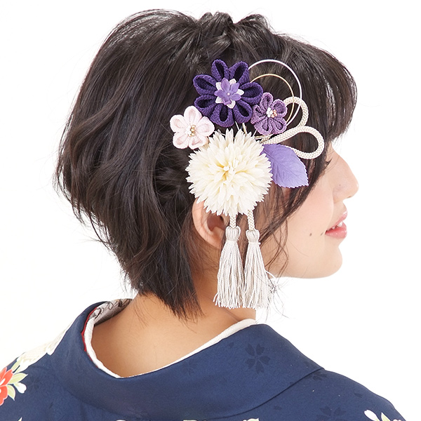 つまみ細工髪飾り お花髪飾り 髪飾りセット