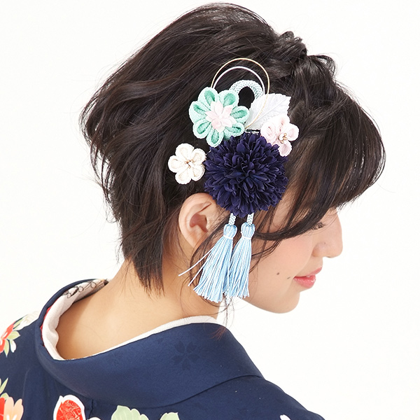 つまみ細工髪飾り お花髪飾り 髪飾りセット