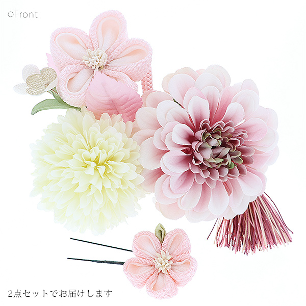 つまみ細工髪飾り お花髪飾り 髪飾りセット