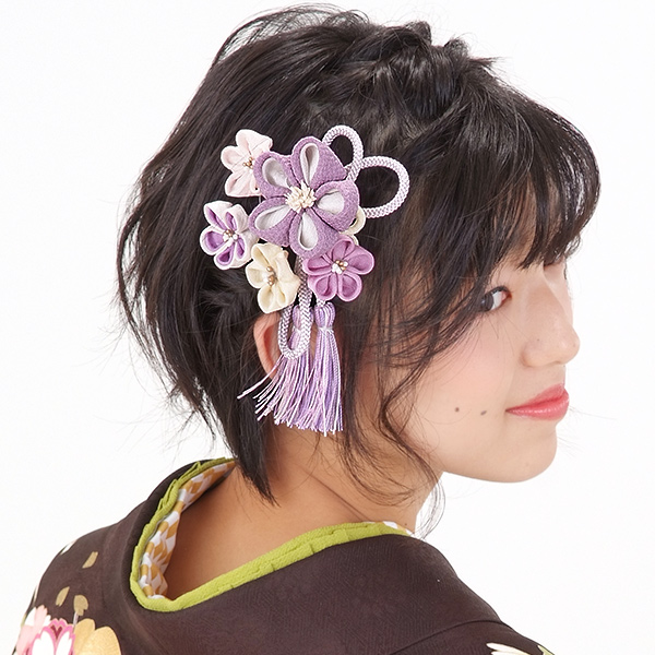 つまみ細工髪飾り お花髪飾り 髪飾りセット