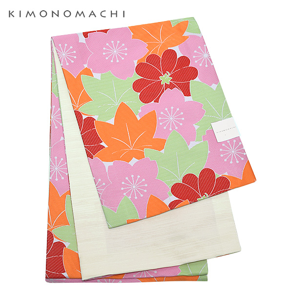 全通柄 カジュアル帯 袋名古屋帯