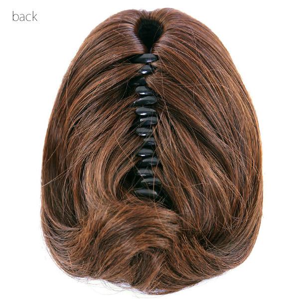 ブラック、ナチュラルカラー、マロンブラウン、デイリーマロン バンズウィッグ パーツウイッグ