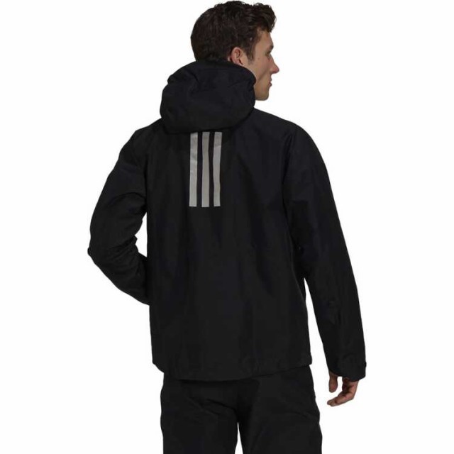 アディダス ベスト ADIDAS M TERREX GTX PAC ジャケット(メンズ) [サイズ：L] [カラー：ブラック]  #29521-GM4828 送料無料