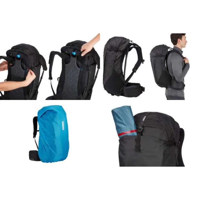 スーリー Topio 30L バックパック ブラック 29.0×24.0×59.0cm(30L) #3204503 送料無料 THULE