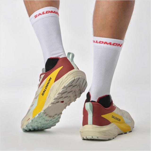 サロモン センスライド 5 27.0cm レイニーデイ×ホットソース #L47211800 送料無料 SENSE RIDE 5 RAINY DAY/HOT SAUCE/FREESIA