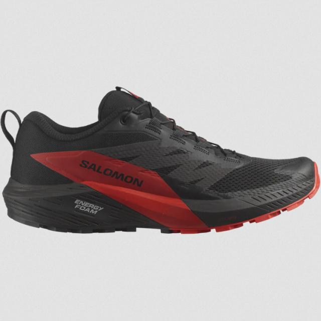 サロモン センスライド 5 28.0cm ブラック×Fレッド #L47214300 送料無料 SENSE RIDE 5 BLACK/FIERY RED/BLACK SALOMON