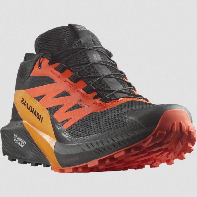 サロモン センスライド 5 GTX(GORE-TEX) 26.0cm ブラック×Sアイビス #L47147300 送料無料 SALOMON