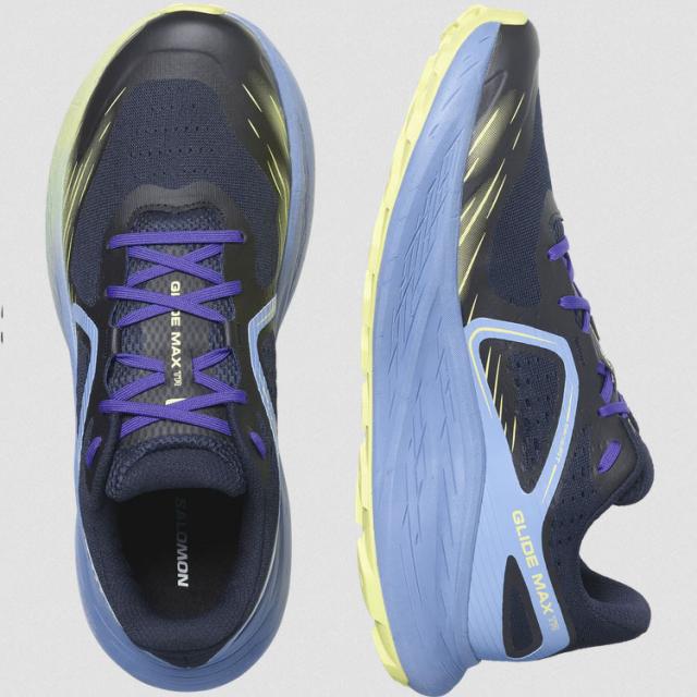 サロモン グライド マックス TR 28.0cm グラナダスカイ #L47045300 送料無料 GLIDE MAX TR GRANADA SKY/DARK SAPPHIRE/SUNNY LIME