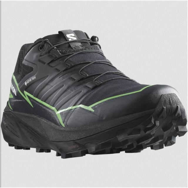 サロモン サンダークロス ゴアテックス 26.0cm ブラック×Gゲッコー #L47279000 送料無料 THUNDERCROSS GORE-TEX SALOMON