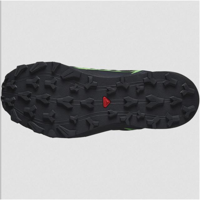 サロモン サンダークロス ゴアテックス 27.5cm ブラック×Gゲッコー #L47279000 送料無料 THUNDERCROSS GORE-TEX SALOMON