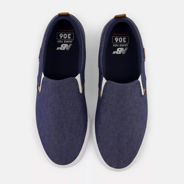 ニューバランス ヌメリック NM306LDY 28.5cm (US10.5) Dワイズ ネイビー×ホワイト NEW BALANCE