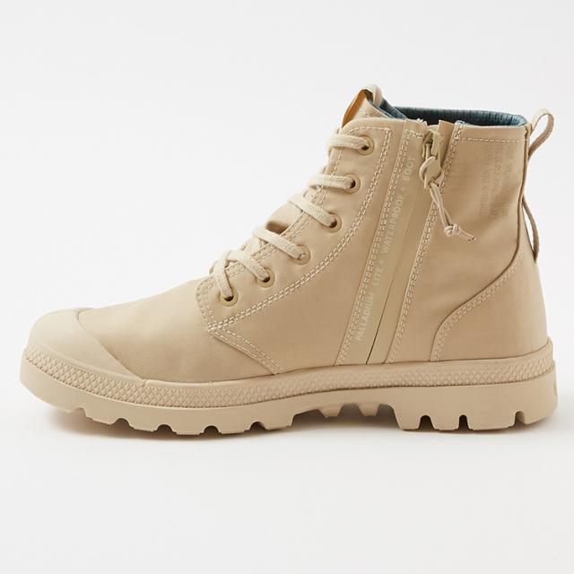 パラディウム パンパ ハイシーカー ライト＋ WP＋ 26.5cm サハラ×エクル #77856-219 送料無料 PAMPA HI SEEKER LITE＋ WP＋