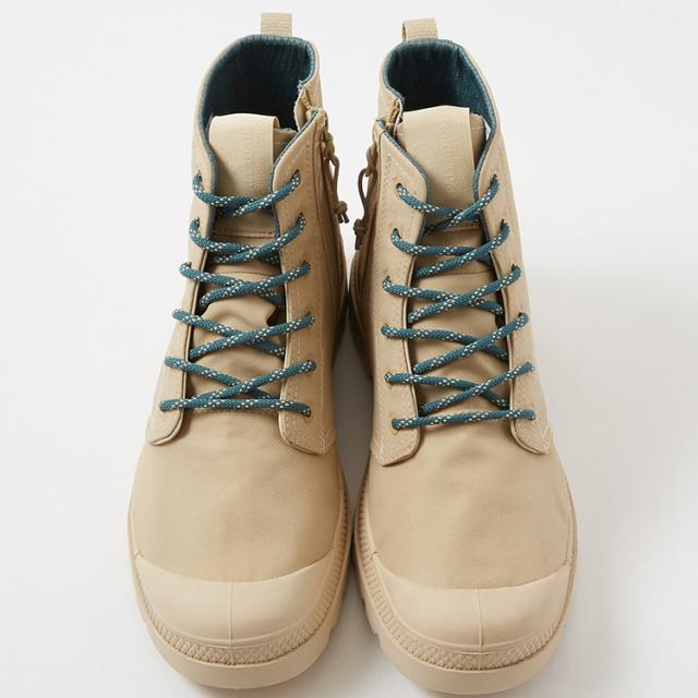 パラディウム パンパ ハイシーカー ライト＋ WP＋ 27.0cm サハラ×エクル #77856-219 送料無料 PAMPA HI SEEKER LITE＋ WP＋