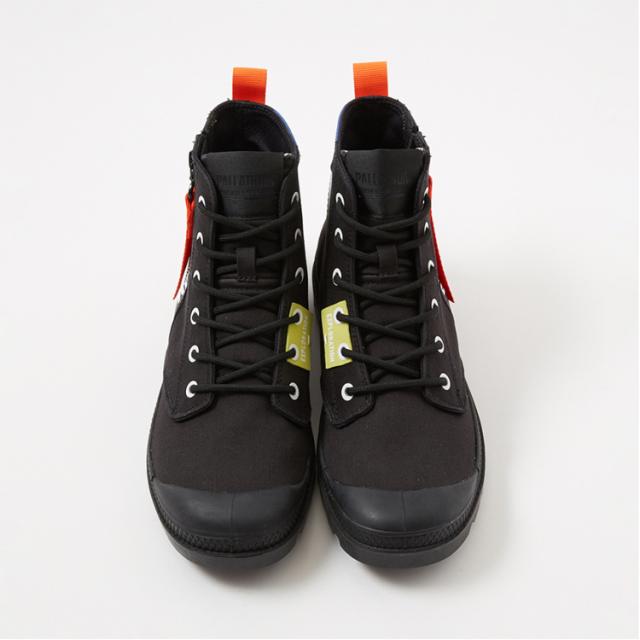 パラディウム パンパ ハイ アウトジップ オーバーラボ 27.0cm ブラック #78725-008 送料無料 PAMPA HI OUTZIP OVERLAB PALLADIUM