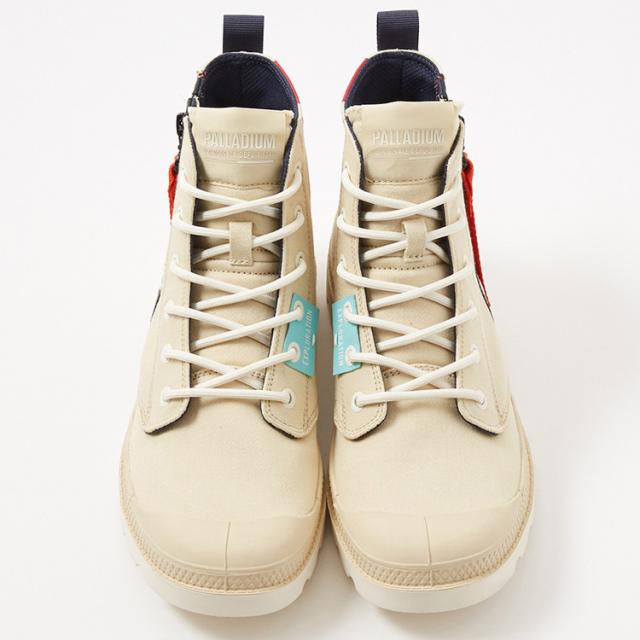 パラディウム パンパ ハイ アウトジップ オーバーラボ 26.5cm サハラ #78725-217 送料無料 PAMPA HI OUTZIP OVERLAB PALLADIUM