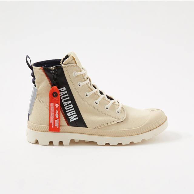 パラディウム パンパ ハイ アウトジップ オーバーラボ 27.0cm サハラ #78725-217 送料無料 PAMPA HI OUTZIP OVERLAB PALLADIUM