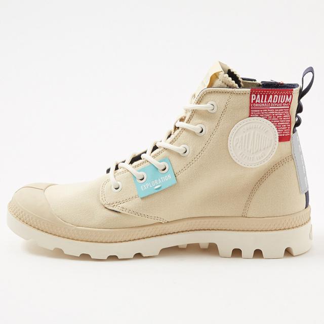 パラディウム パンパ ハイ アウトジップ オーバーラボ 27.0cm サハラ #78725-217 送料無料 PAMPA HI OUTZIP OVERLAB PALLADIUM