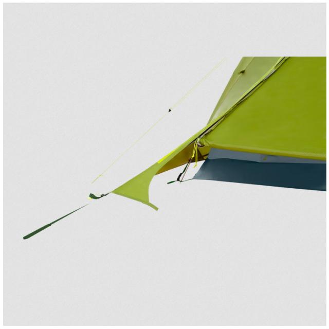 ジャックウルフスキン スカイロケット3 ドーム 3人用テント ギンコグリーン インナーテント225×170×115cm #3008051-4181 ジャックウルフスキン スカイロケット3 ドーム 3人用テント ギンコ