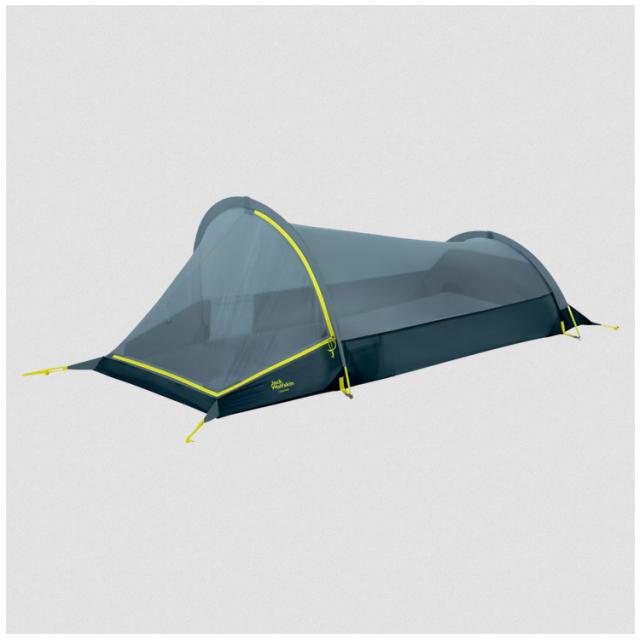 ジャックウルフスキン ゴッサマー 1人用テント ギンコグリーン 225/90-80/75-40cm #3008101-4181 送料無料 GOSSAMER