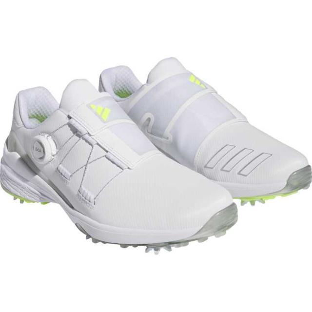 アディダス メンズ ゼッドジー23 ボア 27.0cm フットウェアホワイト×シルバーメタリック×ルシッドレモン #LIH91-IE2132 ADIDAS