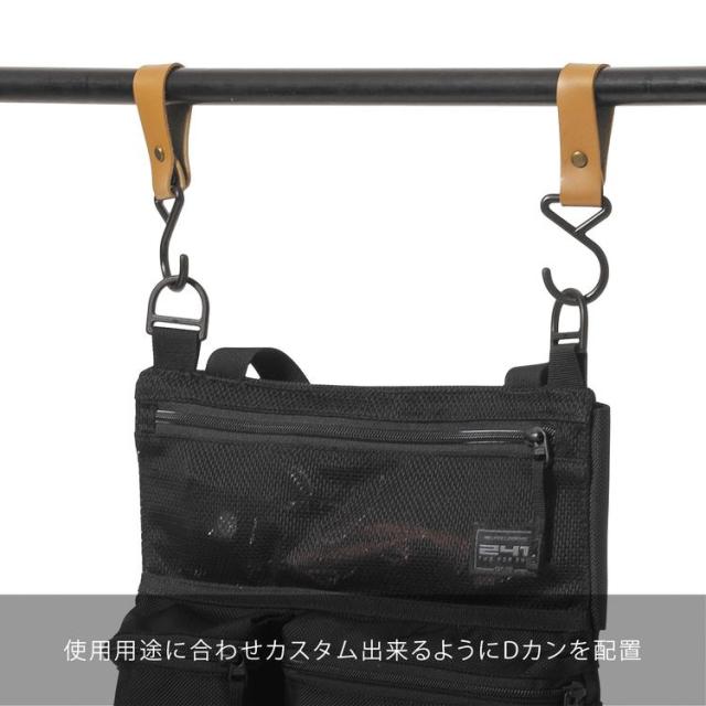 エリア241-ツールブリトー ブラック H49×W29cm(5.3L) #MB9303-BK AREA241-TOOL BURRITO LARGE