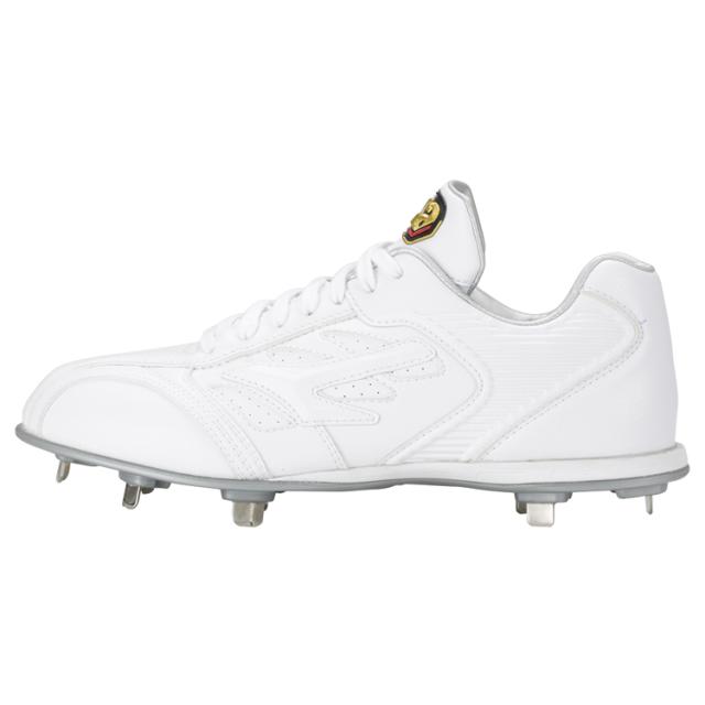 ザナックス トラストTL 樹脂底スパイク紐式 25.5cm ホワイト×ホワイト #BS327CL-0101 XANAX