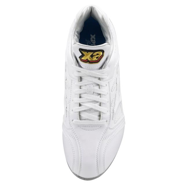 ザナックス トラストTL 樹脂底スパイク紐式 25.5cm ホワイト×ホワイト #BS327CL-0101 XANAX