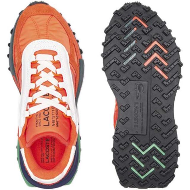 ラコステ ELITE ACTIVE 223 1 SMA メンズ 26.0cm(UK7.5) オレンジ #46SMA0008-ANK 送料無料 LACOSTE