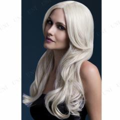 【サイズ交換OK】 コスプレ 仮装 センターパート 66cm フィーバークロエウィッグ ヘアエクステンション・かつら・アクセサリ