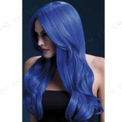 【高額売筋】 コスプレ 仮装 フィーバークロエウィッグ 66cm センターパート ヘアエクステンション・かつら・アクセサリ