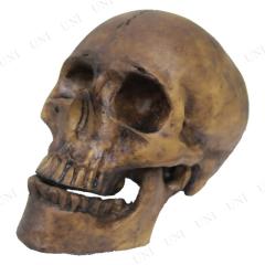 目が光る！40cmジャイアントスカル 【 スカル ドクロ オブジェ