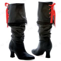 コスプレ 仮装 パイレーツブーツ ブラック メンズM 28〜29cm