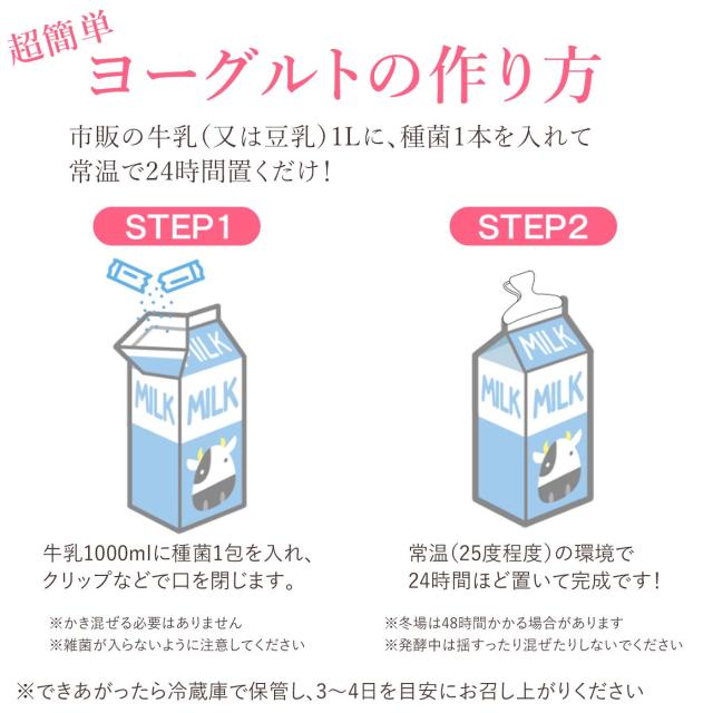 ケフィア ヨーグルト 種菌 手作り フィビナス 10包 (ヨーグルト10リットル分)  ケフィアヨーグルト カルシウム 粉末 たね菌 乳酸菌 酵母 豆乳 牛乳 腸活