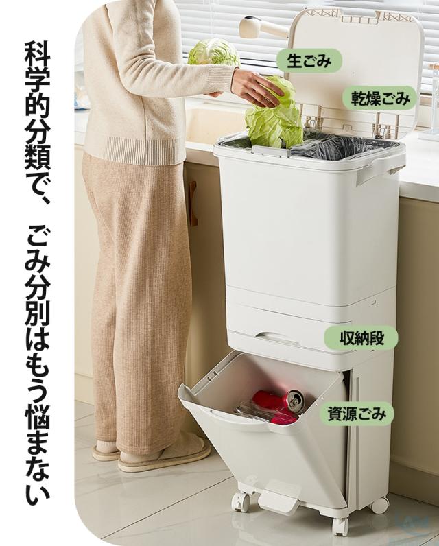 蓋付き 分別ゴミ箱の商品詳細3