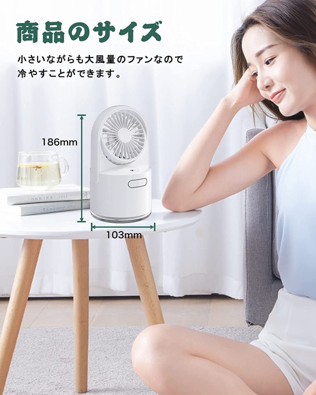 冷風機 扇風機 卓上扇風機 スポットクーラー 冷風扇 加湿器