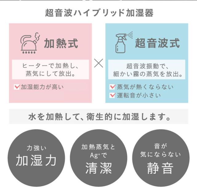 加湿器 卓上 スチーム式 ハイブリッド式加湿器 4.5L HDK-35-TM アイリスオーヤマ ハイブリッド パワフル 加湿 アロマ おしゃれ 超音波式 木目 ウイルス対策 冬 乾燥 風邪 潤い 喉 のど 加湿 木目調 乾燥対策 大容量 節電 送料無料