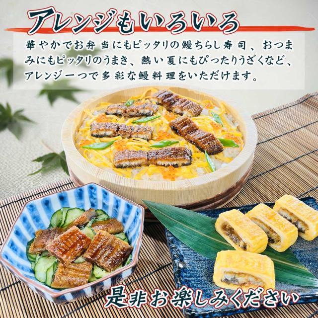 本場三河の名店・一愼、監修　国産鰻 満腹セット