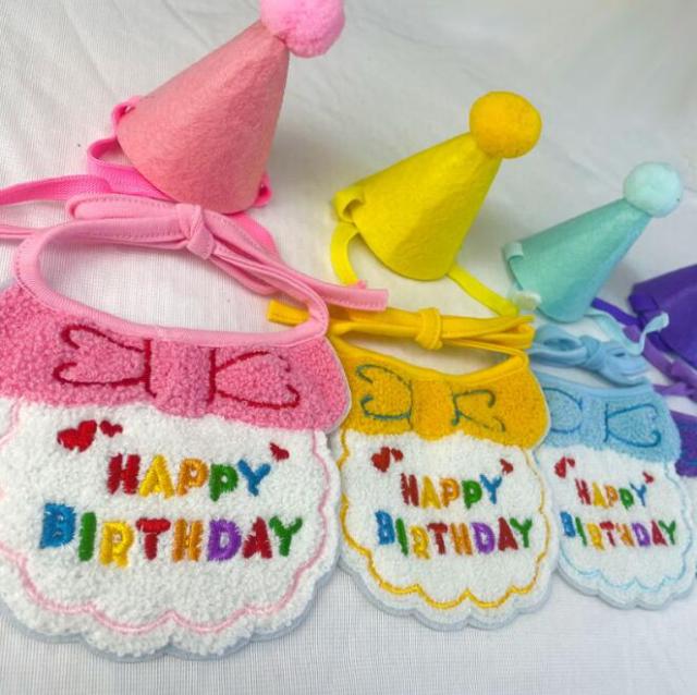 4色のカラー比較。毛色や雰囲気に合わせてコーディネートしやすい配色