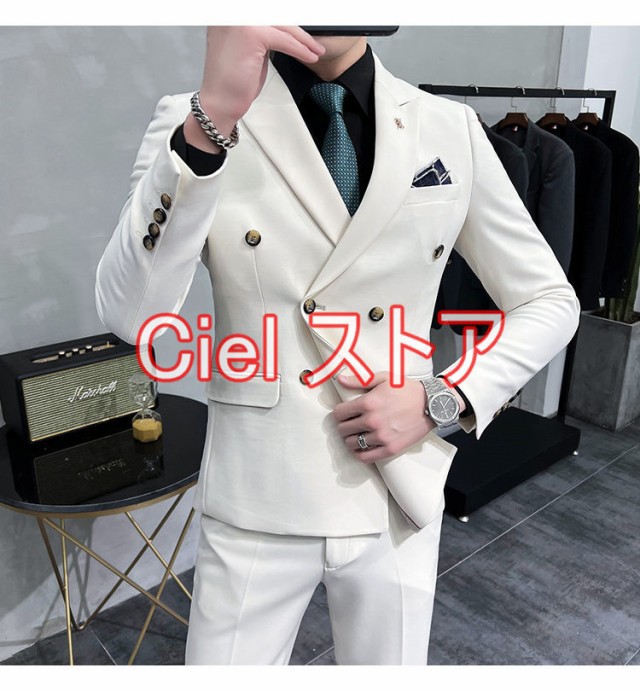 M-4XL フォーマルスーツ メンズ 3点セット スーリピーススーツ M-4XL フォーマルスーツ メンズ 3点セット スーリピーススーツ
