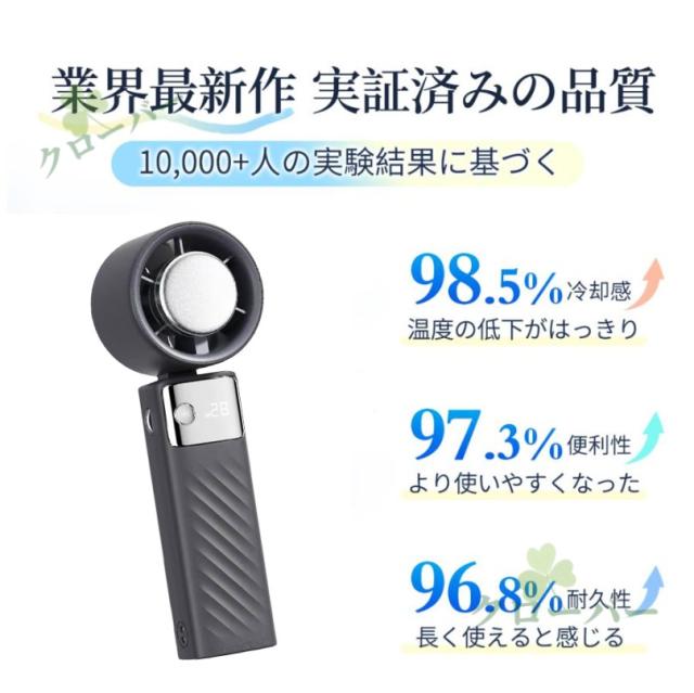 クーポン対象 年末セール 199段階調整 ローラー調節式 ハンディファン -23℃速冷 手持ち扇風機 多角度調整 連続使用 マイナスイオン 小型扇風機 瞬間冷却 大風量 静音 卓上扇風機 送料無料 クリスマスギフト ギフトに最適