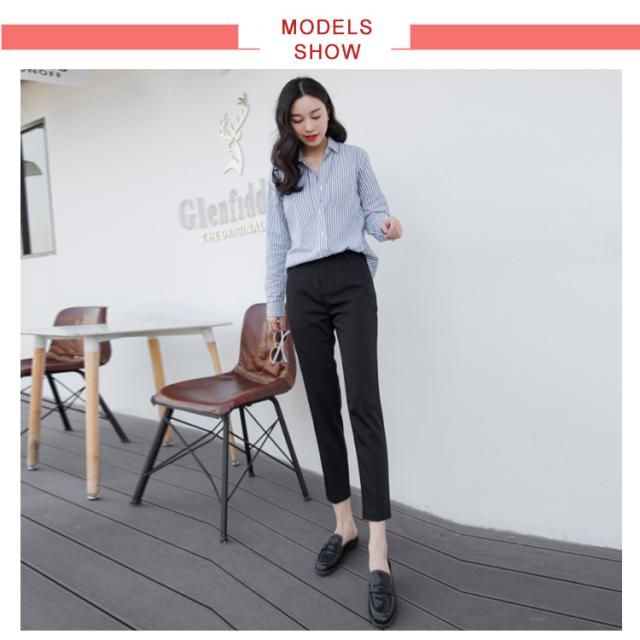 《》綿混のスーツ生地が上品に見える。テーパードパンツ スラックスパンツ アンクルパンツ テーパード スラックス ボトムス 通勤 オフィス クロップド丈 カジュアル キレイめ シンプル 無地 美脚 春夏送料無料