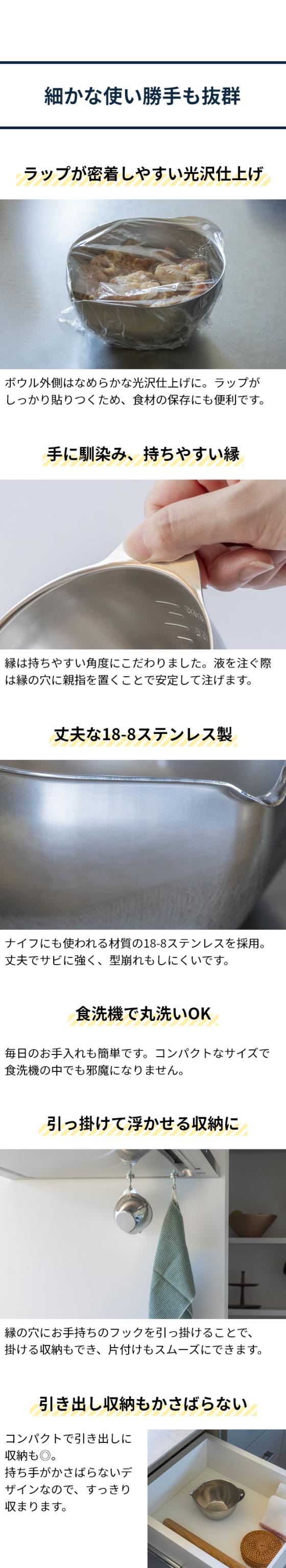 bwsSELECTION (ビーワースセレクション) すっきり暮らすキレッキレボウル 11cm 単品