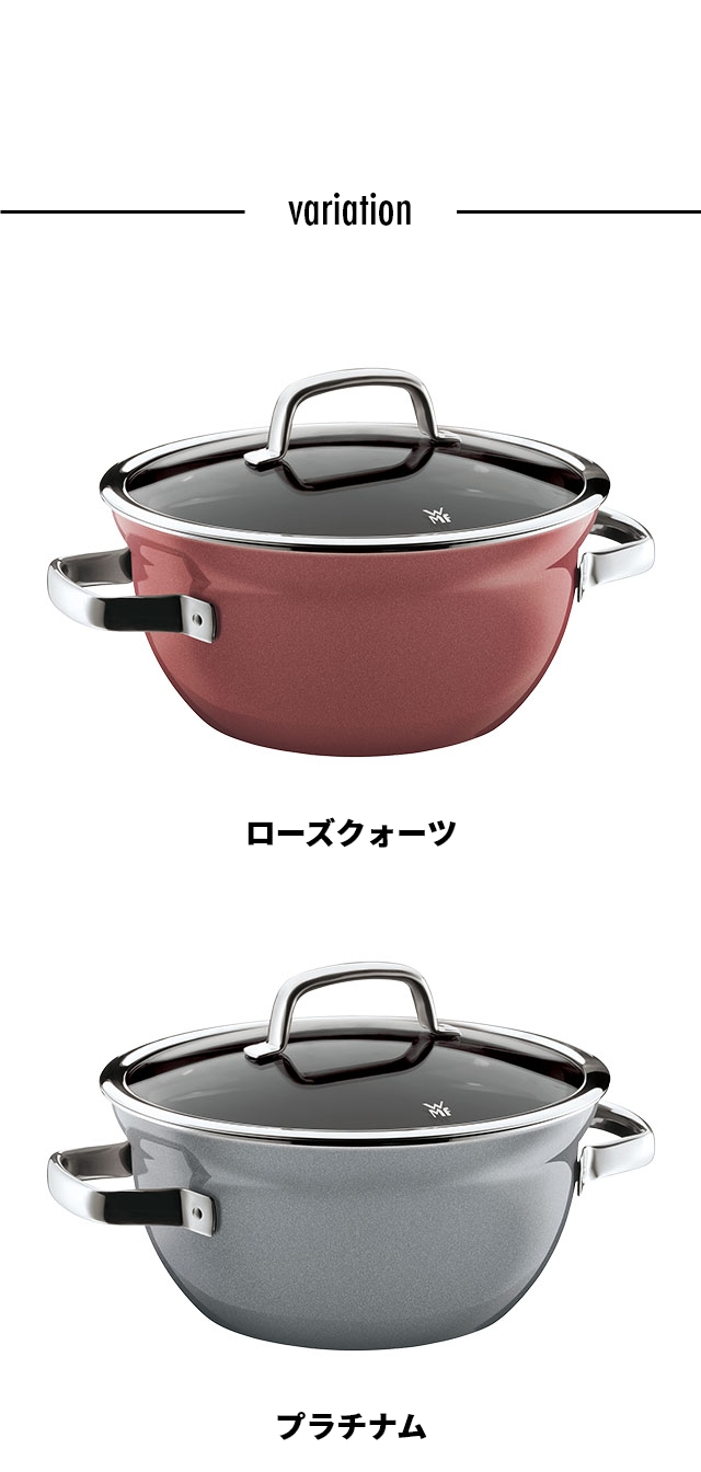 WMF (ヴェーエムエフ) フュージョンテック ミネラル ライスポット (Fusion Tech Mineral Rice Pot) 20cm