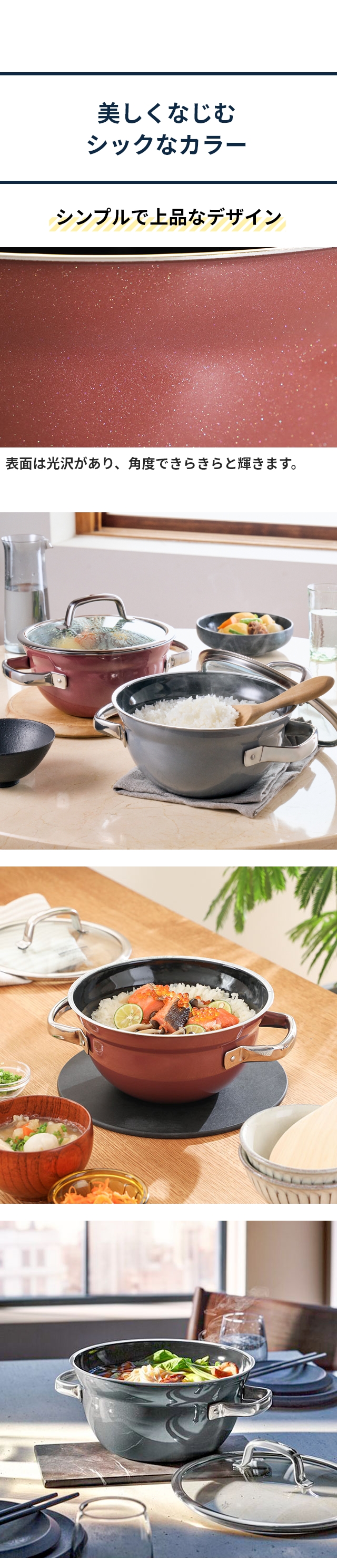 WMF (ヴェーエムエフ) フュージョンテック ミネラル ライスポット (Fusion Tech Mineral Rice Pot) 20cm