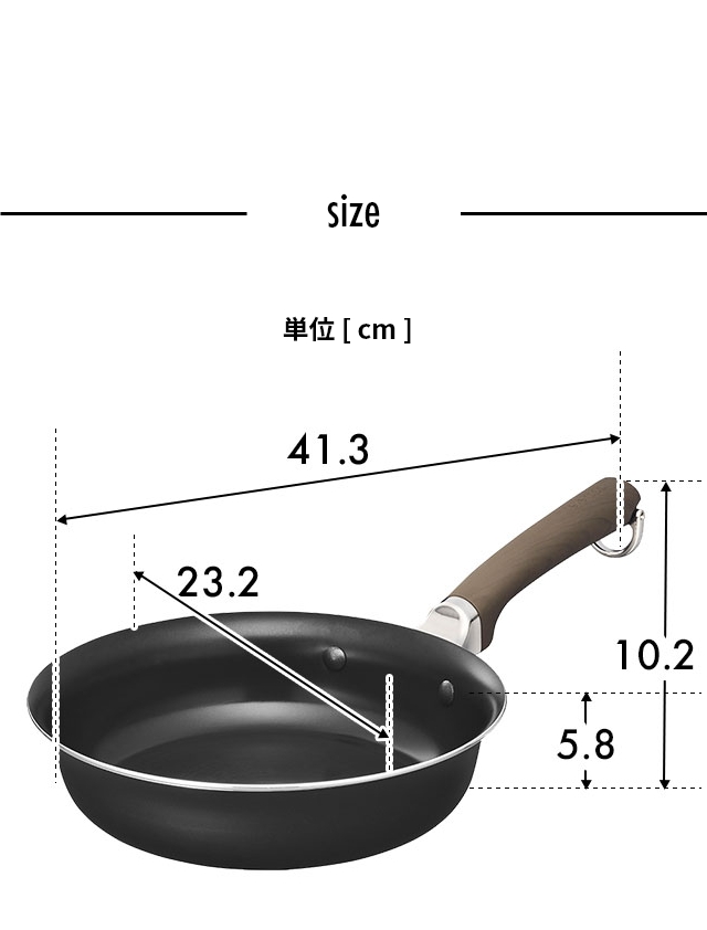 evercook DECO 22cmフライパン EDIFP22