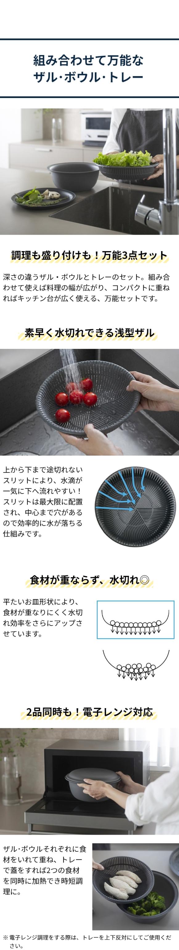 marna (マーナ) ザルボウル 21cm