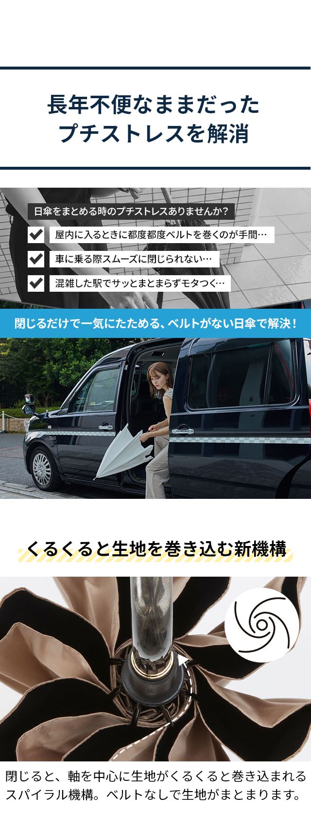 Shupatto (シュパット) アンブレラ UV 55cm S512