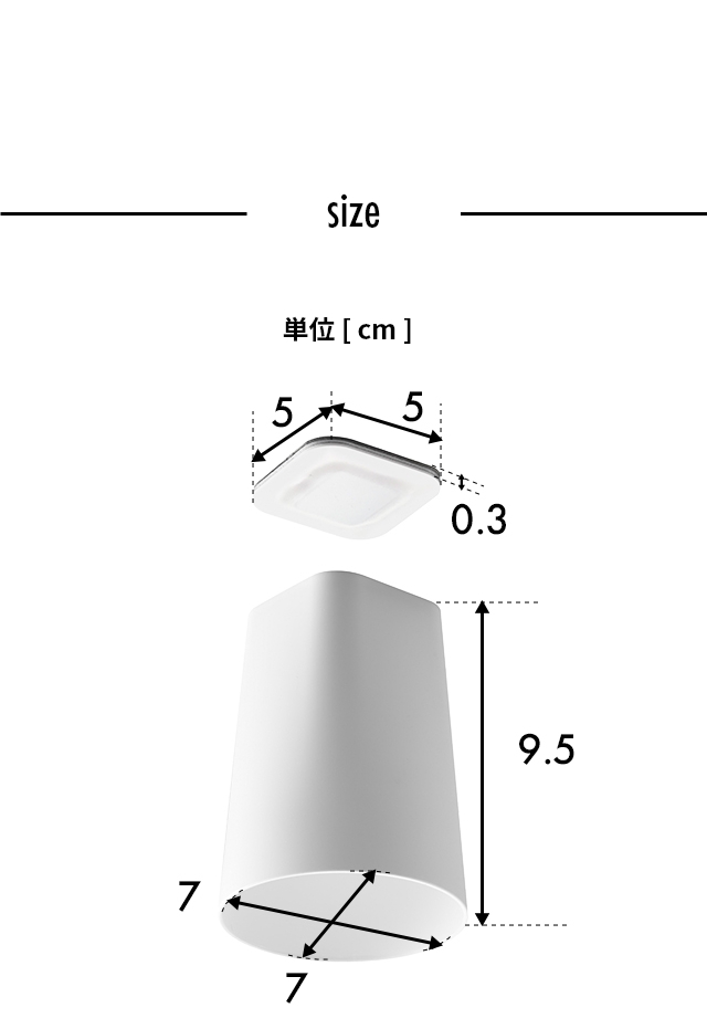 tower (タワー) フィルムシート洗面戸棚下マグネットタンブラー