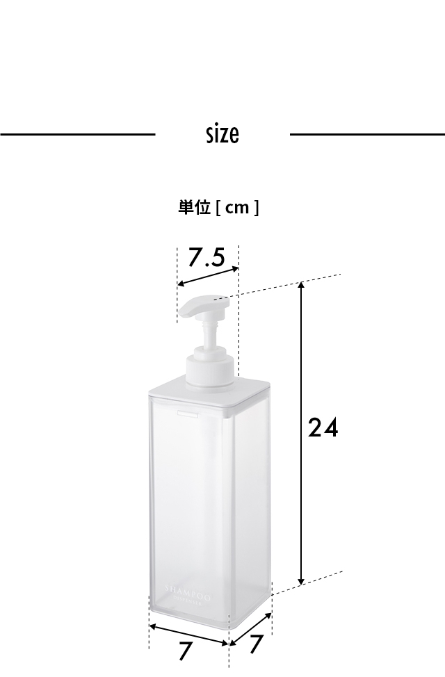 MIST (ミスト) たっぷり洗剤が出るディスペンサー　3本セット